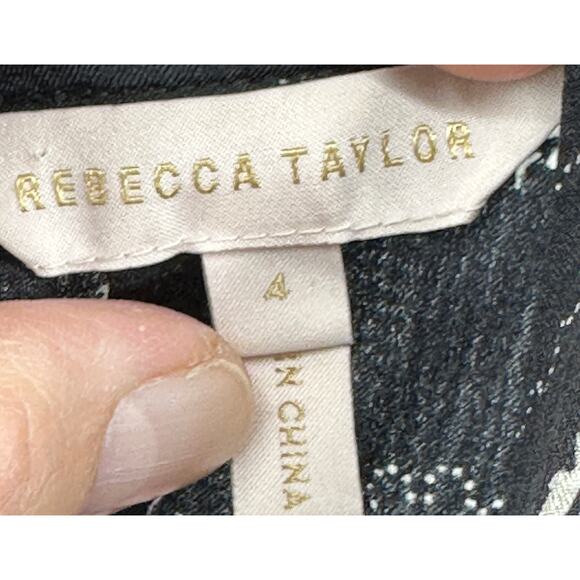Rebecca Taylor Silk Alicia Smocked Jumpsuit 4 ($525) - Picture 6 of 8